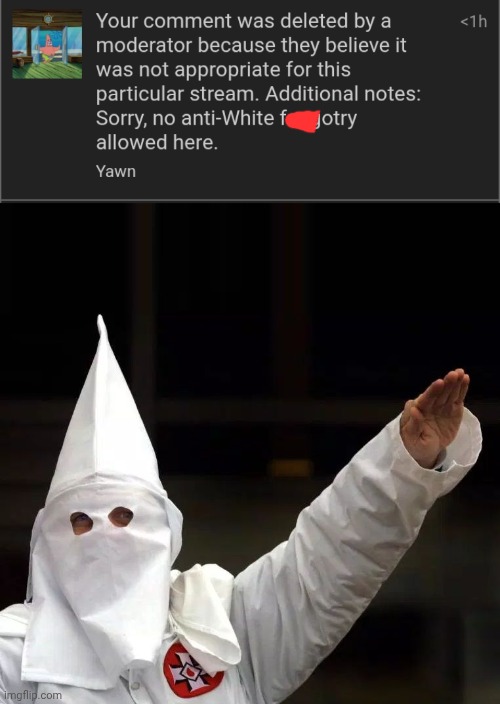 image tagged in kkk | made w/ Imgflip meme maker