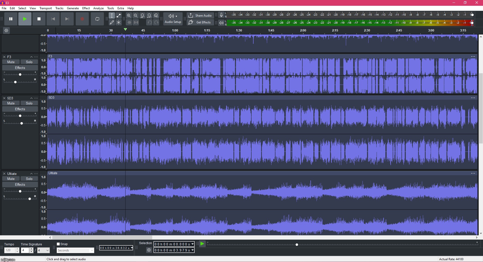 Bro is in Audacity lmao what a dumbass | made w/ Imgflip meme maker