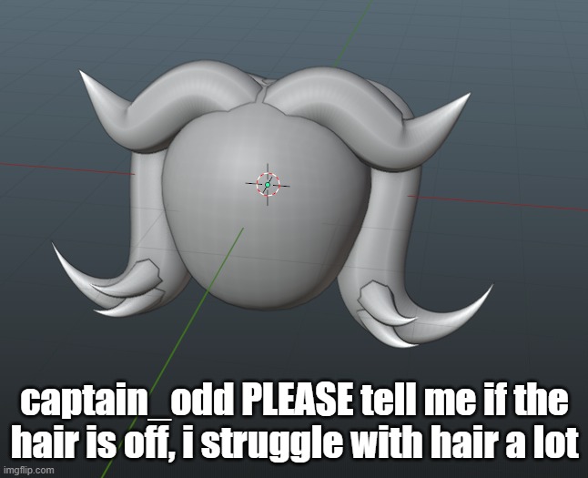 progress | captain_odd PLEASE tell me if the hair is off, i struggle with hair a lot | made w/ Imgflip meme maker
