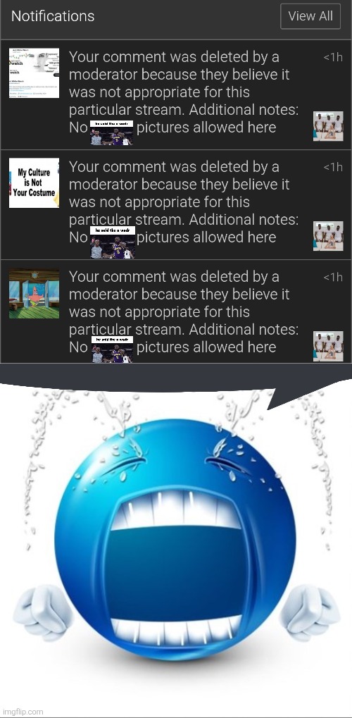 holy image spam | made w/ Imgflip meme maker