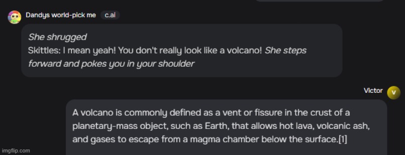 Victor yapping.mp3 | image tagged in dandy's world | made w/ Imgflip meme maker