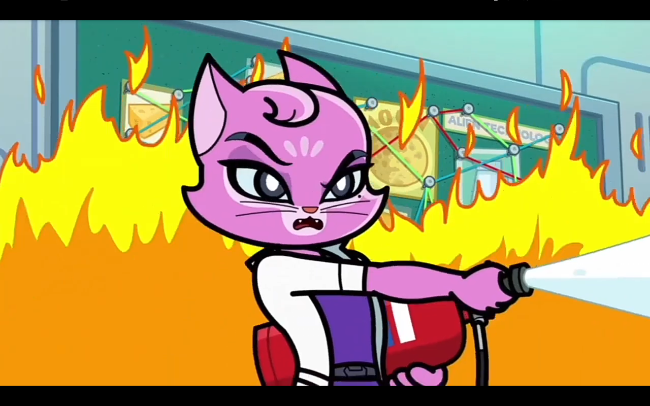 Angry Purrfessor Purrnelope Blank Meme Template