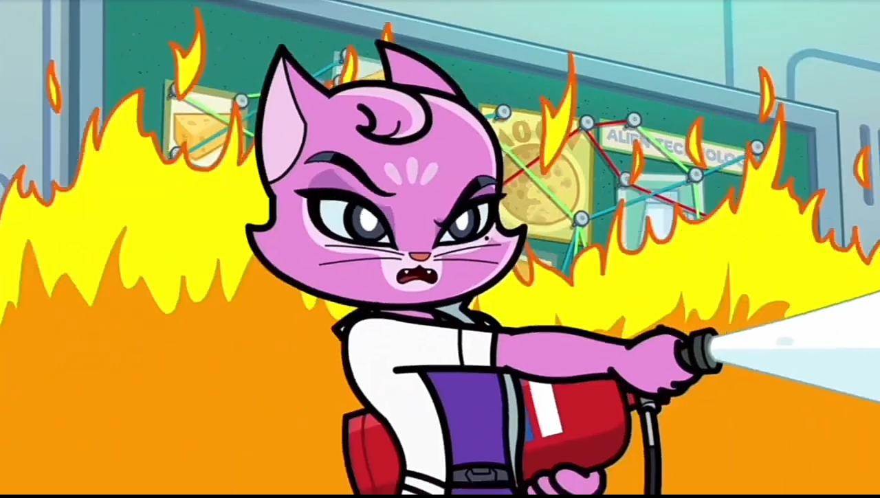 Angry Purrfessor Purrnelope Blank Meme Template