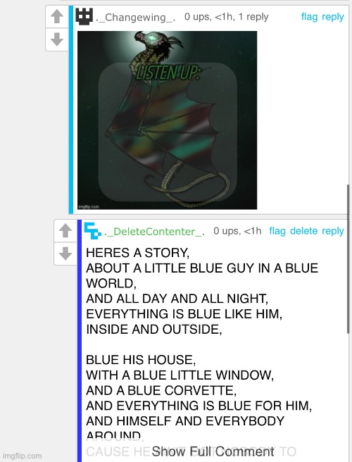 I’m blue | made w/ Imgflip meme maker