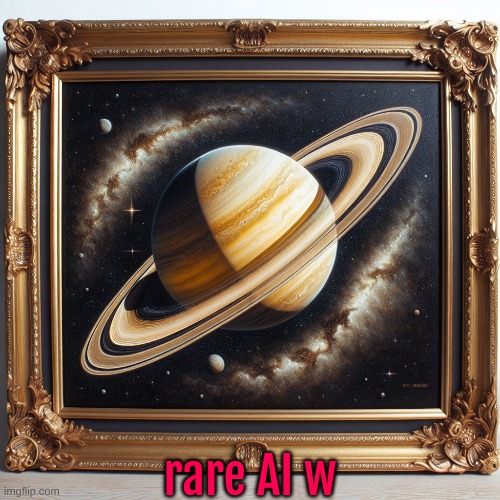 rare AI w | made w/ Imgflip meme maker