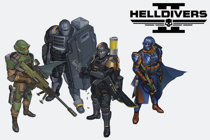 helldivers 2 team Blank Meme Template