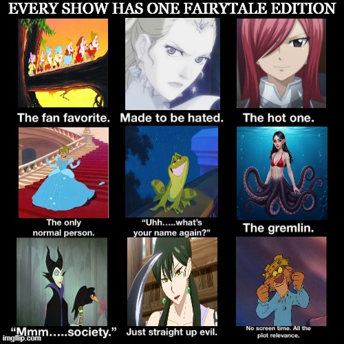 every show have one fairytale edition | EVERY SHOW HAS ONE FAIRYTALE EDITION | image tagged in every show have one,fairytale edition,fairy tales,disney,fairy tail,robin hood | made w/ Imgflip meme maker