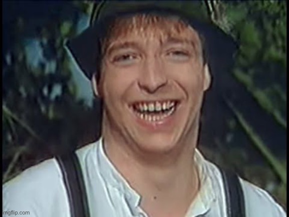 German smile | image tagged in german smile | made w/ Imgflip meme maker