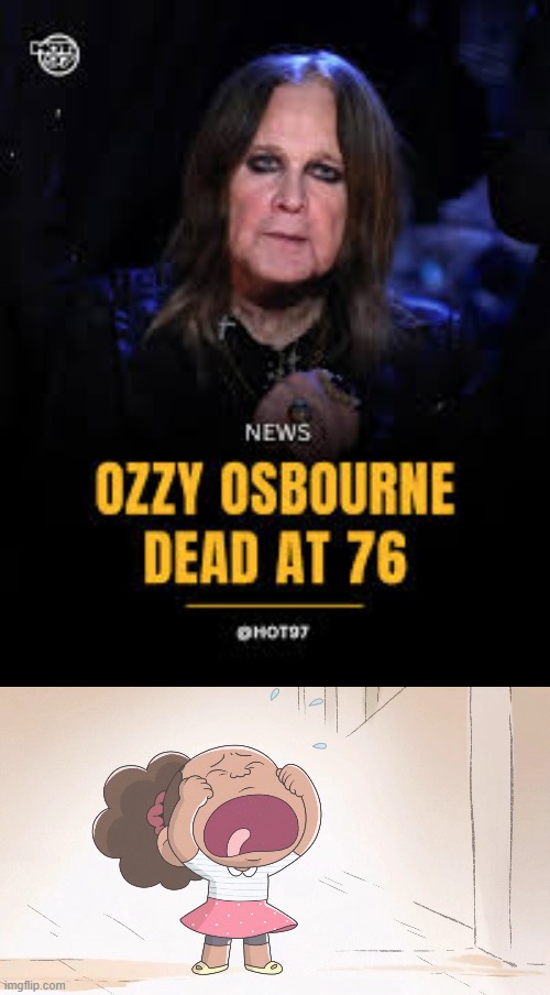 Jessica Williams Finds Out Ozzy Osbourne Died | image tagged in craig of the creek,cotc,jessica williams,ozzy osbourne,prince of darkness,death | made w/ Imgflip meme maker