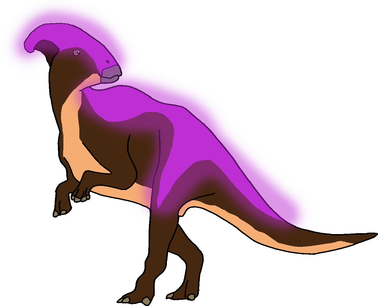 Female Parasaurolophus Lux (Paleoverse + EOIVerse) Blank Meme Template