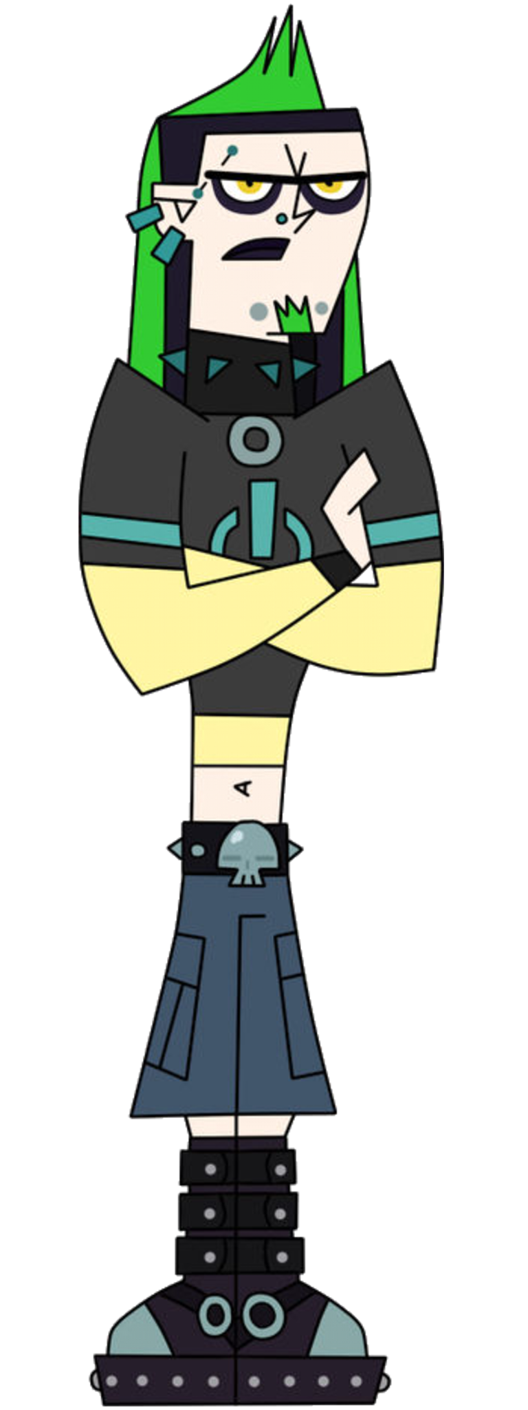 Enduvin (Total Drama Fusion) Blank Meme Template