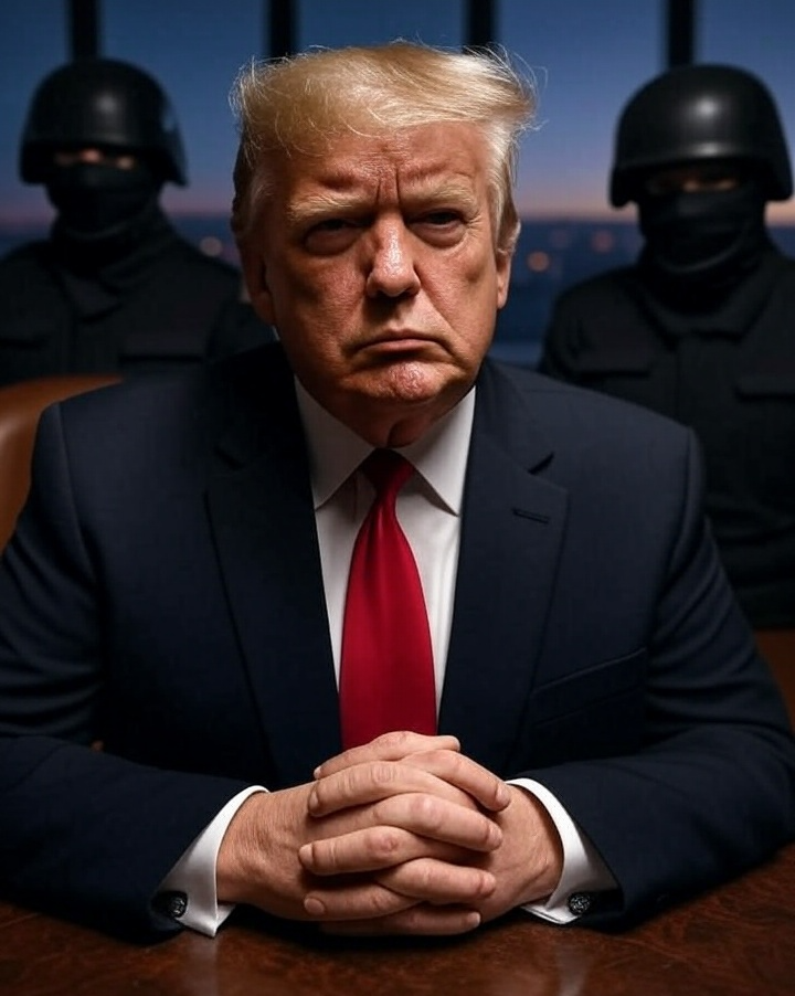 big daddy Donald trump secret police MAGA Blank Meme Template