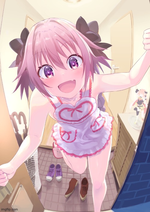 I hate prepubescent looking femboys so much twinks are so much better | image tagged in pov astolfo | made w/ Imgflip meme maker