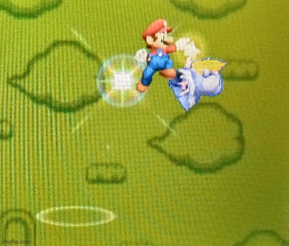 There's no ground below | image tagged in super smash bros,smash bros | made w/ Imgflip meme maker