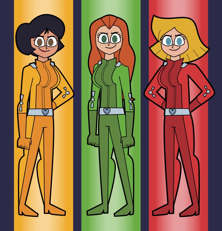 Totally Spies! Blank Meme Template