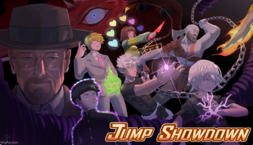 We are getting, f***ing Walter white in jump showdown | made w/ Imgflip meme maker