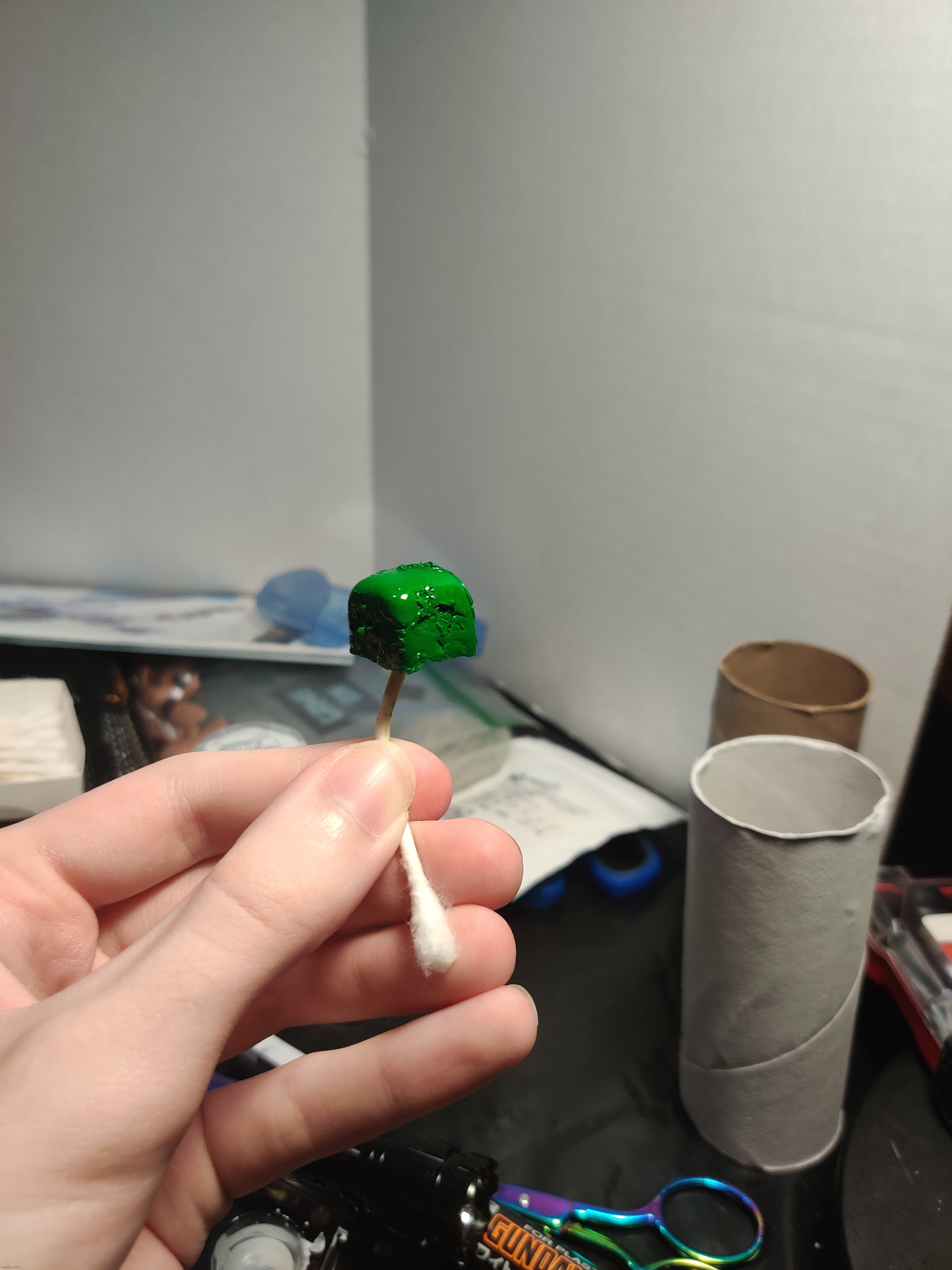 The cube... of ruined paint | made w/ Imgflip meme maker