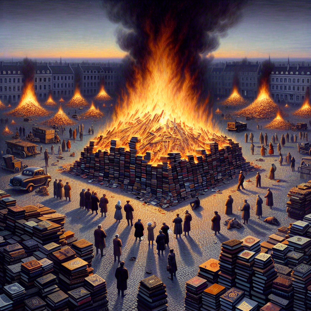 PUBLIC BURNINGS OF books Blank Meme Template