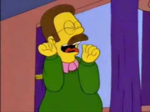 Net Flanders emocionado Blank Meme Template