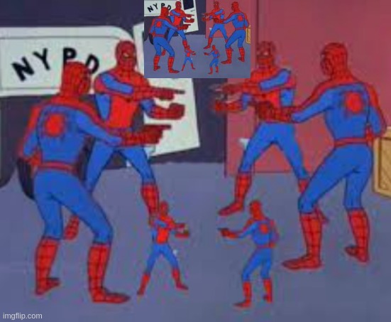 image tagged in spider man 6 | made w/ Imgflip meme maker
