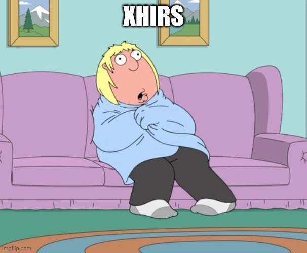 Chris Griffin shocked | XHIRS | image tagged in chris griffin shocked | made w/ Imgflip meme maker