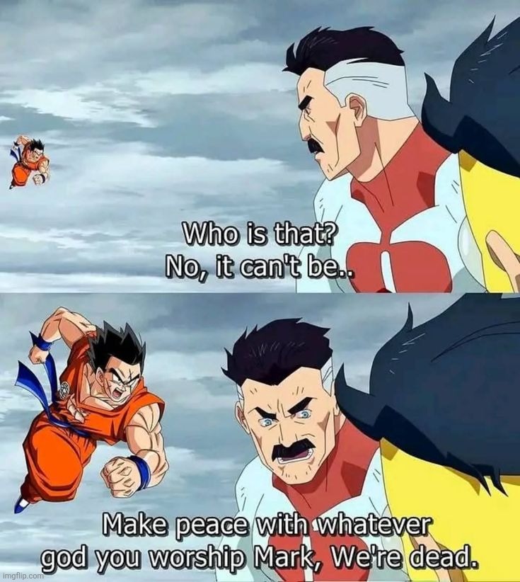 viltrumites ain't even beating yamcha | made w/ Imgflip meme maker