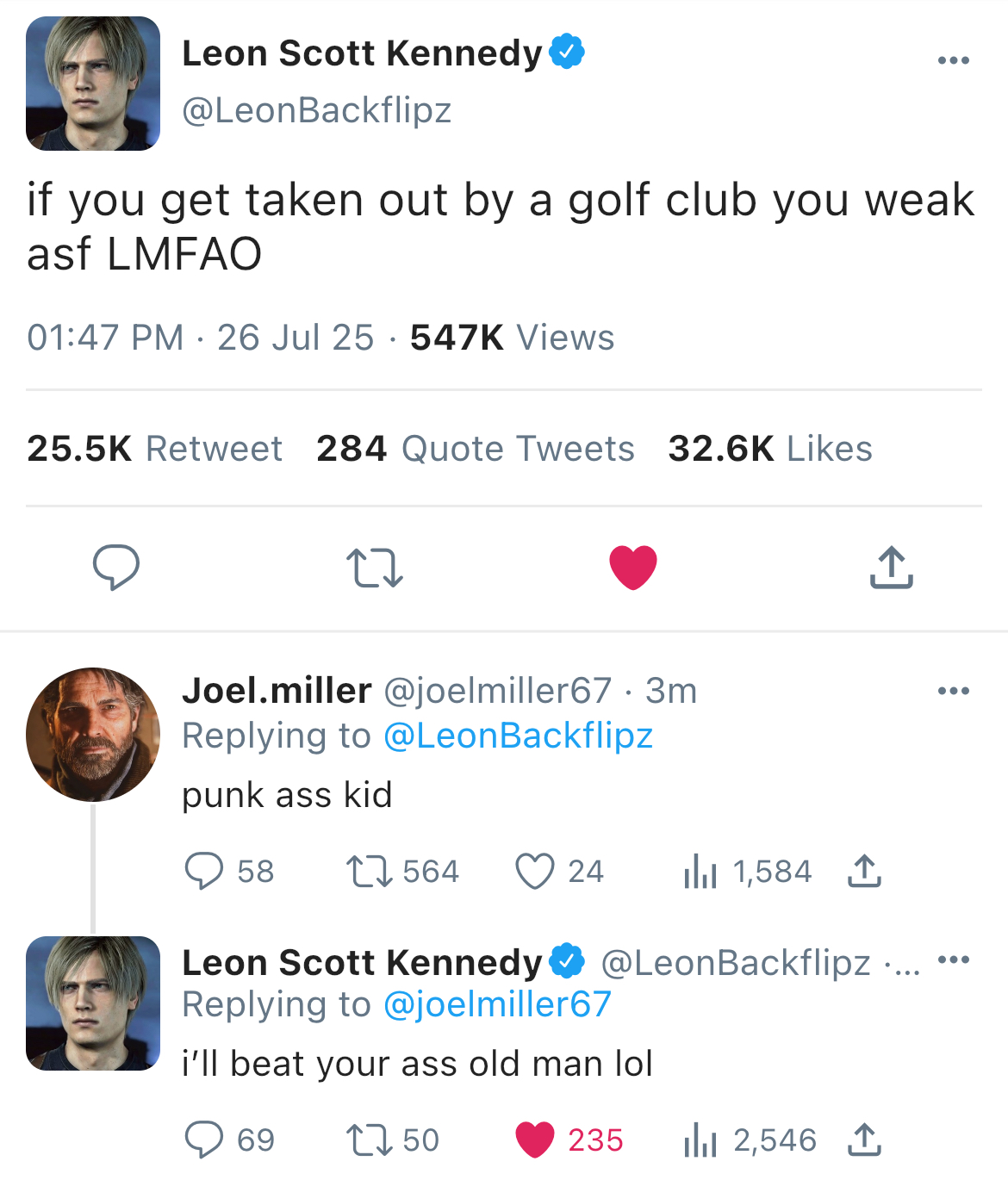 High Quality I’ll beat your ass old man lol Blank Meme Template