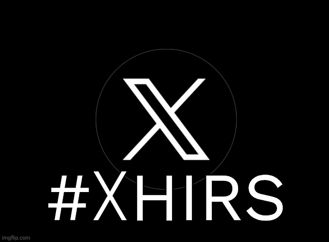 blank black | #☓HIRS | image tagged in blank black | made w/ Imgflip meme maker