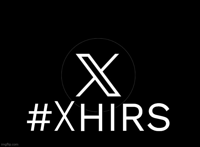 blank black | #☓HIRS | image tagged in blank black | made w/ Imgflip meme maker