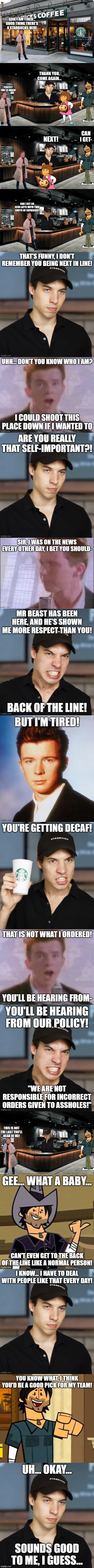 The Barista joins Team Chris | made w/ Imgflip meme maker