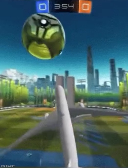 Don’t mind me just casually playing rocket league | made w/ Imgflip meme maker