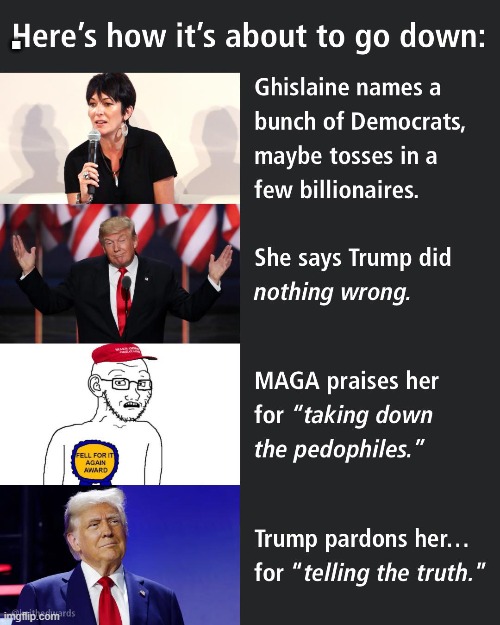 Here is how it is gonna happen | . | image tagged in jeffrey epstein,epstein,maga,donald trump,trump,deep state | made w/ Imgflip meme maker