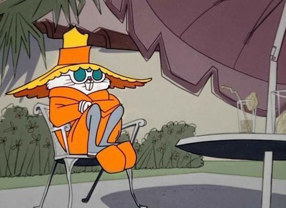 Bunny on vacation Blank Meme Template