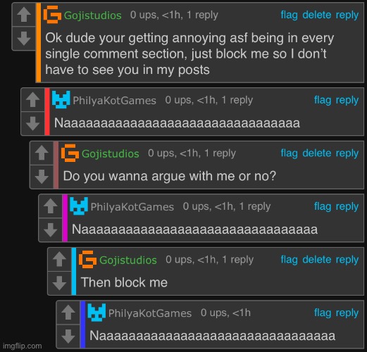 This clanker is annoying asf even if I block him | made w/ Imgflip meme maker