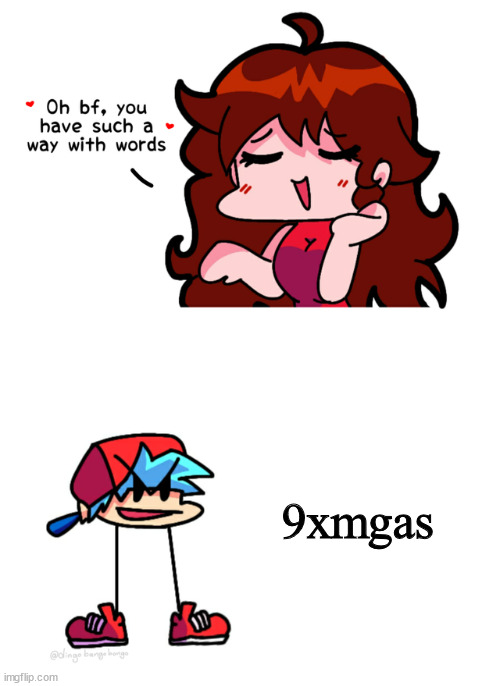 fnf | 9xmgas | image tagged in fnf | made w/ Imgflip meme maker