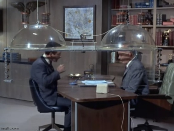 Cone of Silence | image tagged in cone of silence | made w/ Imgflip meme maker