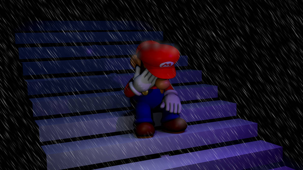 Sad Mario Blank Meme Template