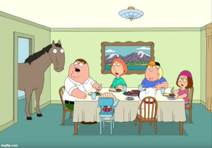 Peter the horse is here | image tagged in peter the horse is here | made w/ Imgflip meme maker