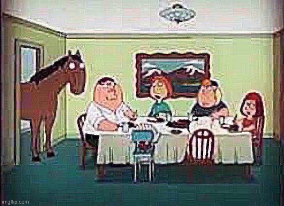 peter the horse is here | image tagged in peter the horse is here | made w/ Imgflip meme maker