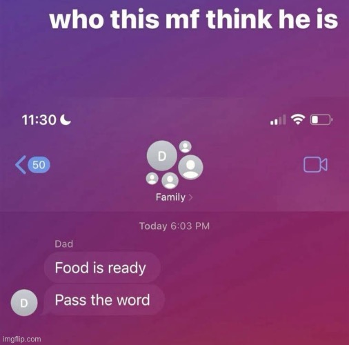 pass the word | made w/ Imgflip meme maker