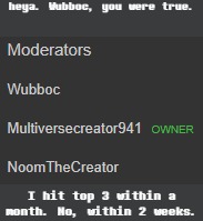 heya. I've been busy, huh? | heya. Wubboc, you were true. I hit top 3 within a month. No, within 2 weeks. | image tagged in sans of topic,top 3 | made w/ Imgflip meme maker