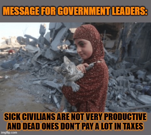 This #lolcat wonders why governments don't realise dead people don't pay taxes | MESSAGE FOR GOVERNMENT LEADERS:; SICK CIVILIANS ARE NOT VERY PRODUCTIVE
AND DEAD ONES DON'T PAY A LOT IN TAXES | image tagged in taxes,starvation,politics,lolcat | made w/ Imgflip meme maker