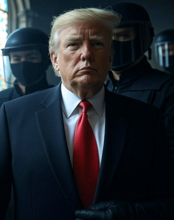 Donald Trump Big Daddy poster drawing Blank Meme Template