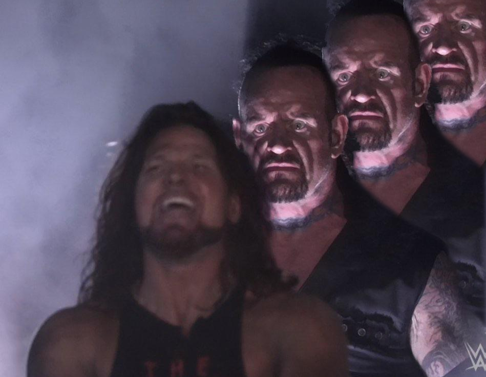 undertaker x3 Blank Meme Template