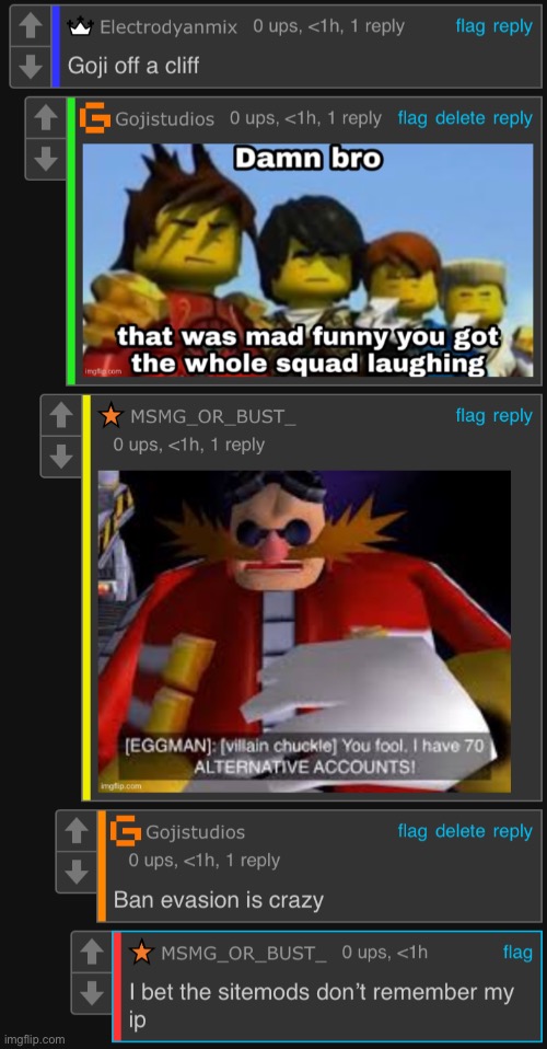 Ban evasion at its finest | made w/ Imgflip meme maker