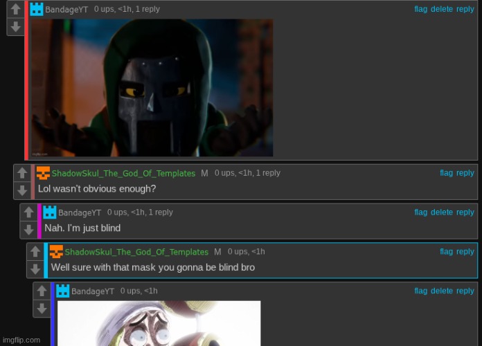Damn. I feel offended yet very impressed. | image tagged in images,comments | made w/ Imgflip meme maker