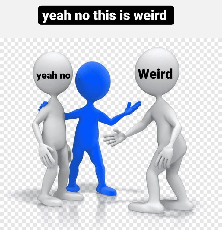 Yeah no this is Weird Blank Meme Template