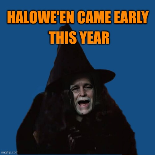 Hallowe'en | THIS YEAR; HALOWE'EN CAME EARLY | image tagged in haloween,early,too early,grim reaper,wizard of oz,ozzy osbourne | made w/ Imgflip meme maker