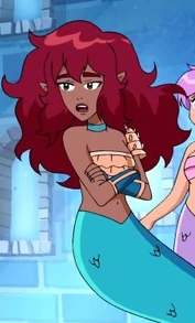 black mermaid Blank Meme Template