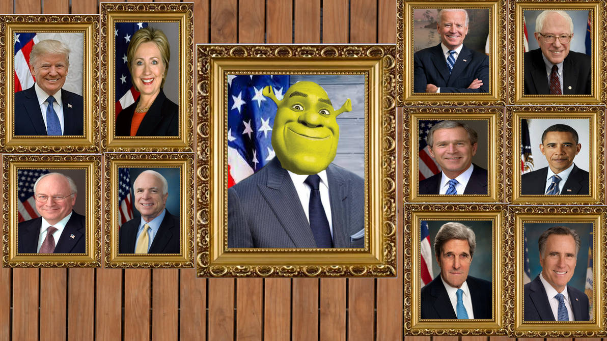 mr shrek Blank Meme Template